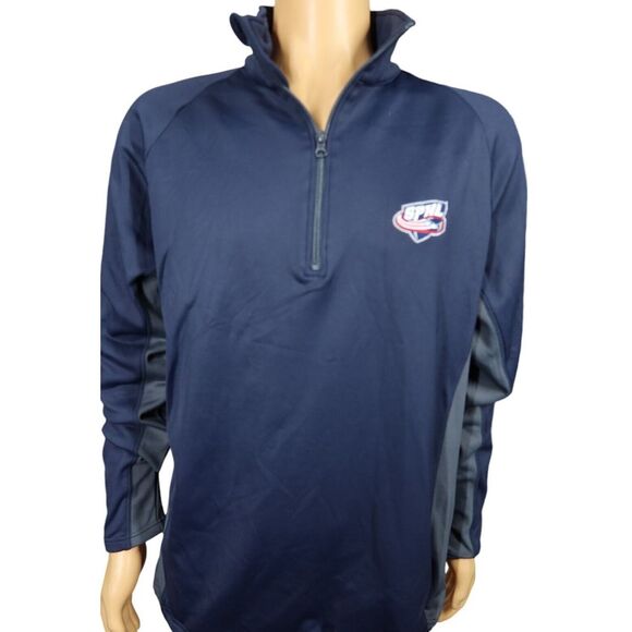 SPHL Southern Professional Hockey League Blue‎ 1/4 Zip Sweatshirt Sz XL - Picture 1 of 6